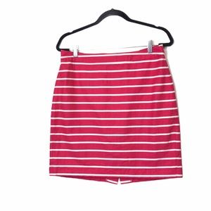BANANA REPUBLIC Striped Stretch Pencil Skirt‎